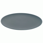 ASSIETTES Ø 194 CM EN PLA - GRIS - PLASTOREX