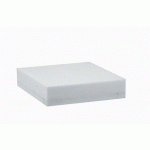 BILLOT POLYÉTHYLÈNE RÉHAUSSÉ À 150 MM LONGUEUR 600 MM