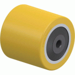 BLICKLE - GALET DE TRANSPALETTES Ø 85MM BANDAGE POLYURÉTHANE PU 770KG - HTHW 85X80/12-85K