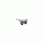 BROUETTE EXPERT TWIN PREMIUM GALVA À ROUES GONFLÉES 150L - HAEMMERLIN - 306015201