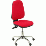 CHAISE SIERRA S ASYNCHRONE BASE CHROMÉE - ROUGE - PIQUERAS Y CRESPO