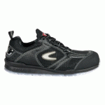 CHAUSSURES DE SÉCURITÉ BASSES PETRI S1 P SRC EN TEXTILE ET CUIR - NOIR - TAILLE 45 COFRA