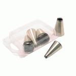 DOUILLE UNIE INOX ASSORTIS (LOT DE 12)