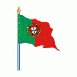 DRAPEAU DE PAYS D'UNION EUROPÉENNE PORTUGAL