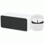 ÉCOUTEURS SANS FIL TWS ET ENCEINTE BLUETOOTH COMBO CONTRAST - TNB