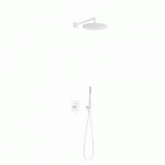 KIT MONO‑TERM® À ENCASTRER POUR DOUCHE AVEC DOUCHE FIXE DE Ø 300 MM BLANC MAT - TRES 06218003BM