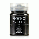 PEINTURE ACRYLIQUE FINE POT 500ML - NOIR DE FUMÉE
