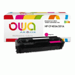 TONER REMANUFACTURÉ OWA - STANDARD - MAGENTA - POUR HP CF403A - TONER COMPATIBLE