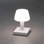 KONSTSMIDE LAMPE TABLE LED MONACO, BATTERIE, BLANCHE