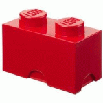LOT DE 2 - BRIQUE DE RANGEMENT STORAGE BRICK 2, 2,6 L, JAUNE