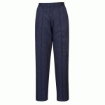LOT DE 2 - PORTWEST LW97 PANTALON FEMME ELASTIQUÉ MARINE - TAILLE XS - STANDARD