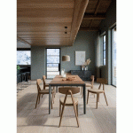 CHAISE BOIS MASSIF GLORIA - CHÊNE CLAIR