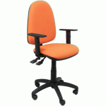 CHAISE TRIBALDOS ACCOUDOIRS RÉGLABLES ORANGE FONCÉ - PIQUERAS Y CRESPO