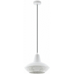 SUSPENSION VINTAGE PIONDRO Ø 33 CM DIMMABLE EN BLANC