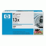 HP 13X - Q2613X TONER HAUTE CAPACITÉ NOIR POUR IMPRIMANTE LASER - HP