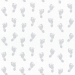 PAPIER PEINT MOTIF TAPISSERIE MOTIF PAPIER PEINT ENFANT PAPIER PEINT INTISSÉ GRIS BLANC - 10,05 X 0,53 M - BRICOFLOR