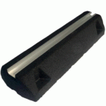 PIED AVEC SUPPORT EN CAOUTCHOUC ET RAIL EN ALUMINIUM - 400MM WALRAVEN