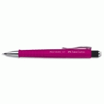 PORTE-MINE FABER CASTELL POLY MATIC - 0.7 MM - CORPS ROSE