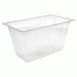 RÉCIPIENT THERMO FIXANT BARCOPER 1500 ML 20X12X11 CM PP TRANSPARENT (VENDU PAR 450)