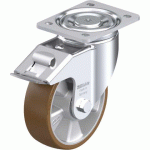 BLICKLE - ROULETTE PIVOTANTE À FREIN Ø 160MM BANDAGE POLYURÉTHANE PU 750KG - LH-ALB 160K-FI