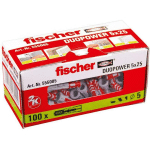 FISCHER - BOUCHON DE FIXATION 5X25MM NYLON 100 PCS 555005