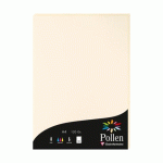 LOT DE 2 - ETUI DE 50 FEUILLES POLLEN 210X297MM 120G/M2 - IVOIRE