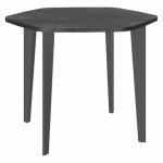 TABLE DE RÉUNION HEXAGONAL ONYX