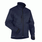 VESTE SOFTSHELL AUTHENTIQUE MARINE TAILLE XXXL - BLAKLADER