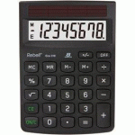 LOT DE 6 - CALCULATRICE DE BUREAU ÉCOLOGIQUE ECO 310, NOIR