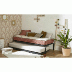 PACK GIGOGNE MORPHÉE + 2 MATELAS  90X190 CM/OPT:MATELAS ELBE HD