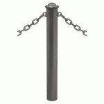 POTELET PROVINCE Ø114MM CHAINES 2 ANNEAUX AGORA GRIS PROCITY - PROCITY