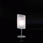SELÈNE LAMPE À POSER PAPIRO, SATINÉ