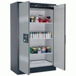 ARMOIRE SÉCURITÉ Q-PEGASUS-90 Q90.195.120.WDAC GRIS/ARGENT - ASECOS