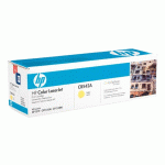HP 125A - CB542A TONER JAUNE - TONER AUTHENTIQUE