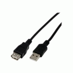 MCL MC922AMF-1M/N CÂBLE USB USB 2.0 USB A NOIR
