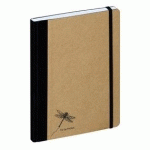 CARNET 'PUR', A4, QUADRILLÉ, NATUREL - LOT DE 2