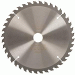 LAME CIRCULAIRE CARBURE ALU/PVC - DIAMÈTRE 136MM - ALÉSAGE 20MM - 40 DENTS NÉGATIVE - EP 2,8/2,0 - AKE