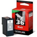 LEXMARK CARTOUCHE NOIR RETURN PROGRAMME N°36 018C2130E