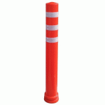BALISE FLEXIBLE À MÉMOIRE DE FORME Ø 80X660 MM - ORANGE - VISO