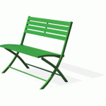 BANC JARDIN PLIANT MARIUS VERT PRAIRIE - CITYGARDEN