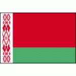 DRAPEAU BIÉLORUSSIE : DIMENSIONS - 60 X 90 CM