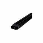 GRILLE EXTÉRIEURE AUTO-RÉGLABLE HAUTEUR 35MM LONGUEUR 475MM NOIR - RENSON - 9097