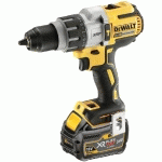 PERCEUSE-VISSEUSE 18V + 2 BATTERIES 6AH + CHARGEUR + COFFRET TSTAK - DEWALT - DCD996T2