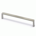 POIGNÉE DE MEUBLE BALDONE - FINITION INOX BROSSÉ - PAR 4 - 264X15MM HETTICH