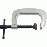 PRESSE DE MÉCANICIEN ET CARROSSIER - VIS À FILET CARRÉ À OUVERTURE 40 MM - 449-40 SAM OUTILLAGE