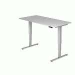 BUREAU ÉLECTRIQUE SÉRIE XDSM 160CM GRIS - HAMMERBACHER
