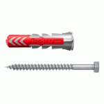 CHEVILLE DUOPOWER - VIS TÊTE H - 14 X 70 MM - PAR 8 FISCHER