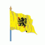 DRAPEAU DE PROVINCE HISTORIQUE FLANDRES