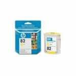 HP - 82 - C4913A - CARTOUCHE D'ENCRE JAUNE - PRODUIT D'ORIGINE - 69 ML