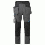 PORTWEST T719 PANTALON DE TRAVAIL WX3 - COUPE SLIM GRIS MÉTAL - TAILLE 34 - STANDARD